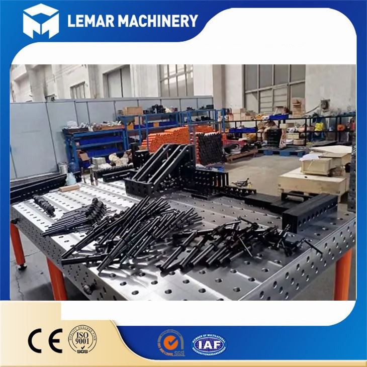 금속 부품 용접 테이블